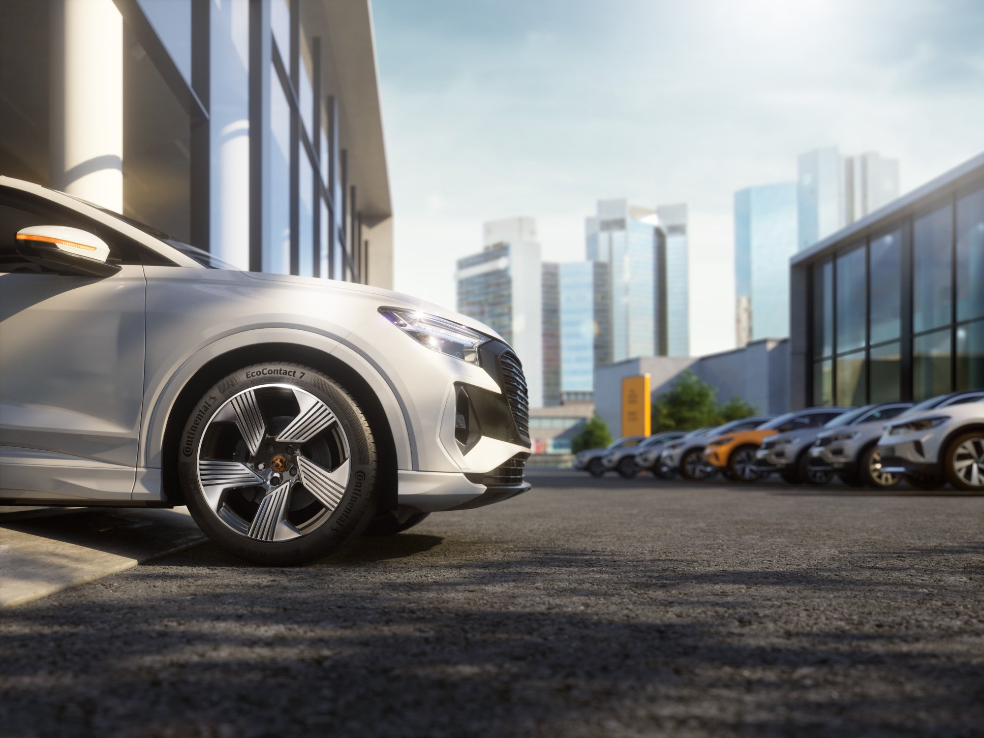 Continental EcoContact 7 – adapted for Renault Group EV partnership with ultra-low rolling resistance
